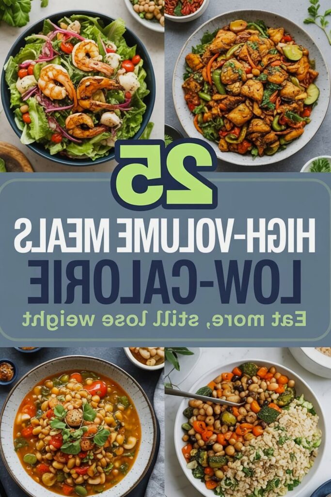 30 Low-Calorie, High-Volume Meals To Keep You Full Without Guilt