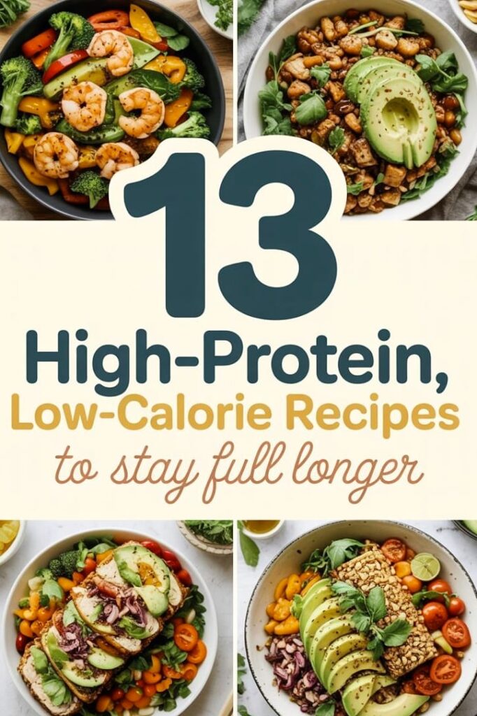 30 High-Protein, Low-Calorie Recipes To Stay On Track Without Boring Meals