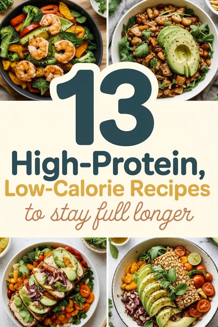 30 High-Protein, Low-Calorie Recipes To Stay On Track Without Boring Meals