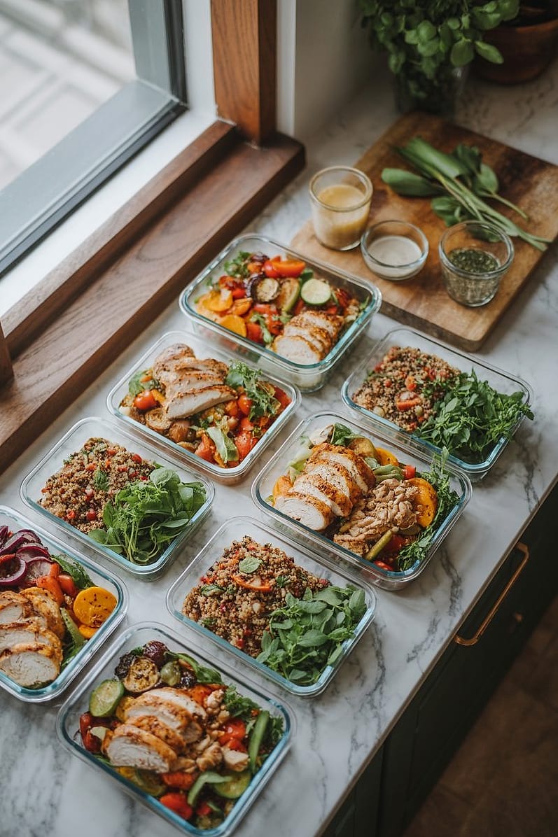 14-Day Calorie Deficit Meal Plan (Easy, Filling & Actually Realistic!)