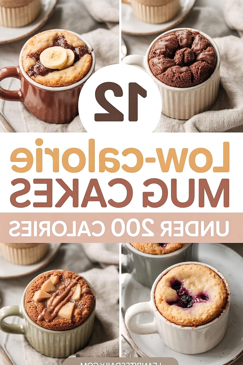 12 Low-Calorie Mug Cakes Under 200 Calories (Delicious & Easy) 1 12 Low-Calorie Mug Cakes Under 200 Calories (Delicious & Easy)